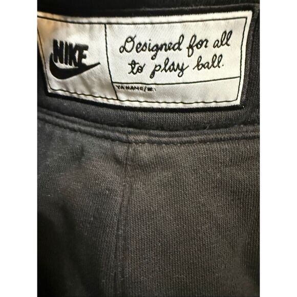 Nike Boys Culture Of Basketball Pull On Graphic Jogger Pants Black Size XL - Picture 7 of 14